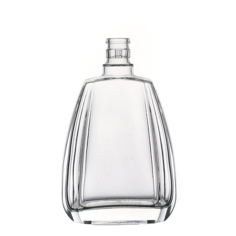 Uso del whisky del vodka de las botellas de vino de alta calidad del vidrio de cristal 500ml