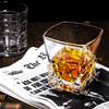 Vasos de vidrio de diseño de lujo de 300 ml para whisky
