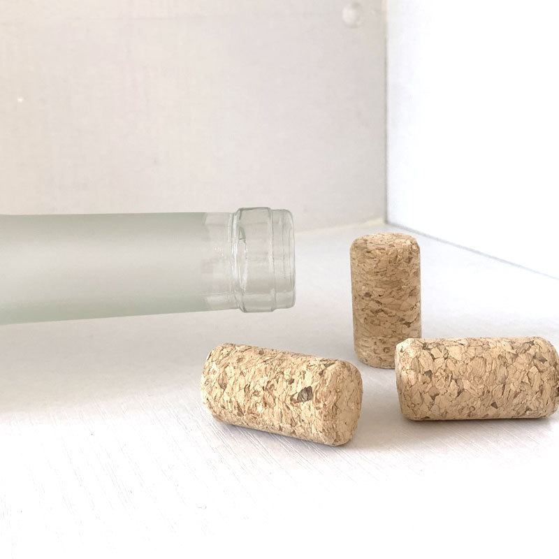 Botellas de vino de cristal de Burdeos esmeriladas claras azules de 500ml 750ml