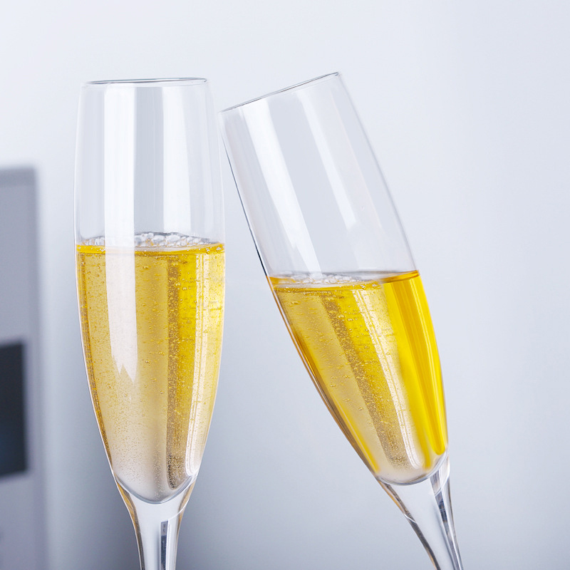 Copa de vidrio de alta calidad de lujo para vino de champán