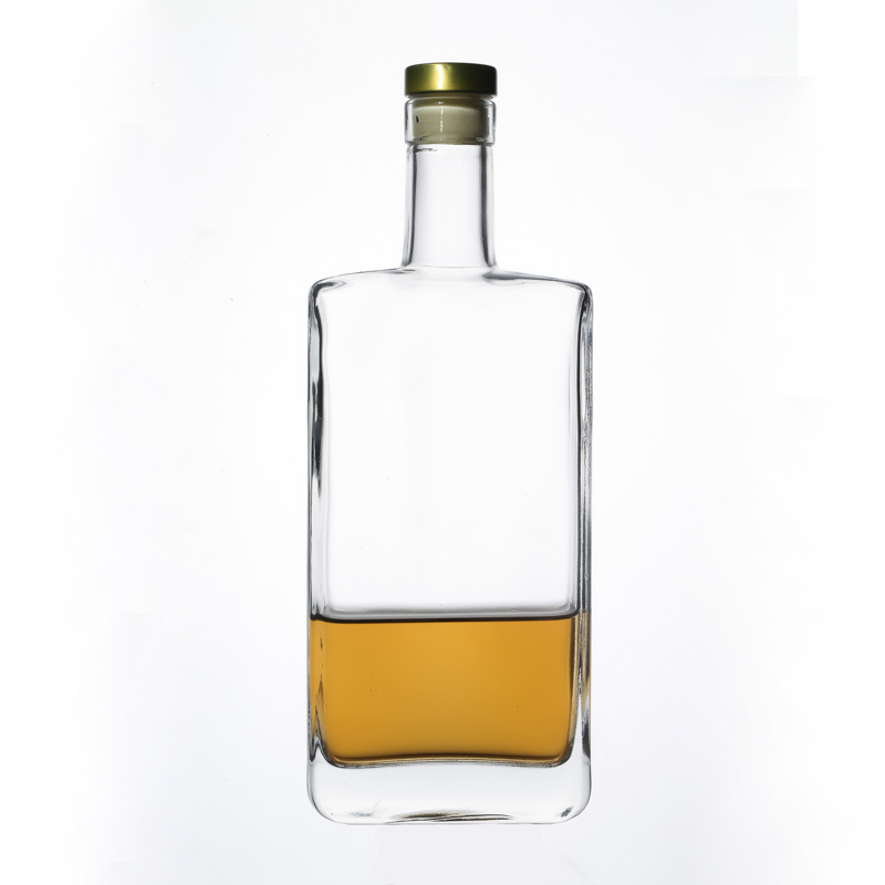 Botellas De Vino De Vidrio Para Licor Vodka Whisky 500ml Con Tapa De Corcho