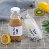 Botellas de bebida de cristal vacías de la venta caliente 350ml para el jugo de la leche del café