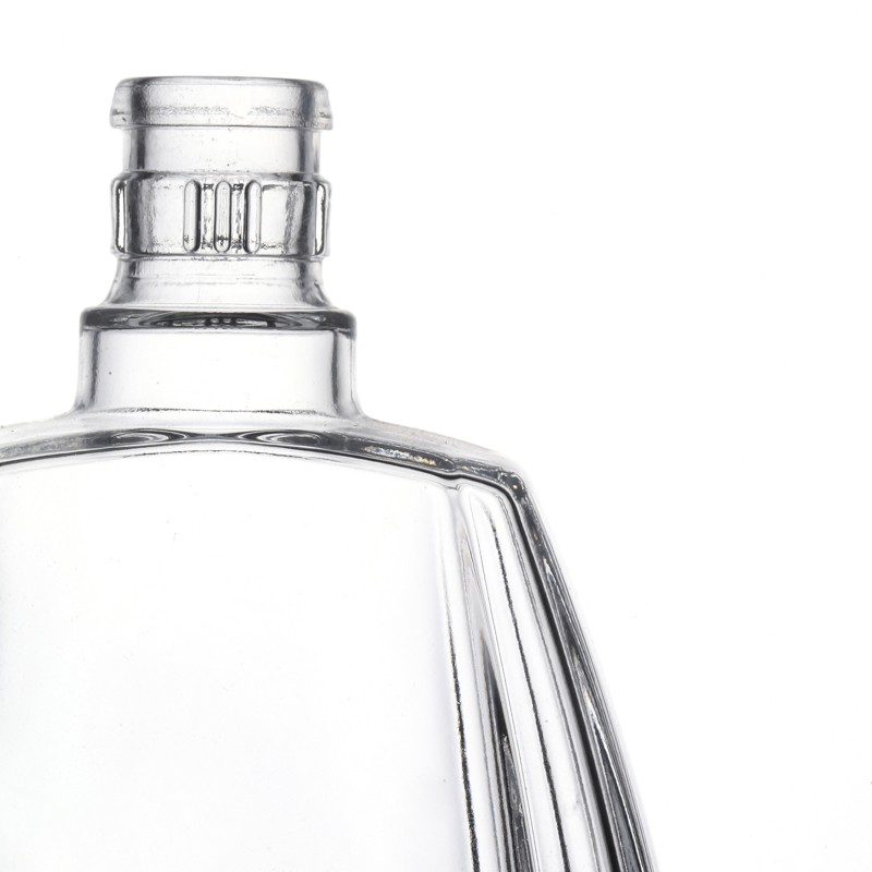 Uso del whisky del vodka de las botellas de vino de alta calidad del vidrio de cristal 500ml